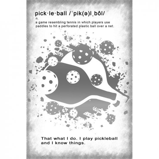 Definition Card - Pickleball
