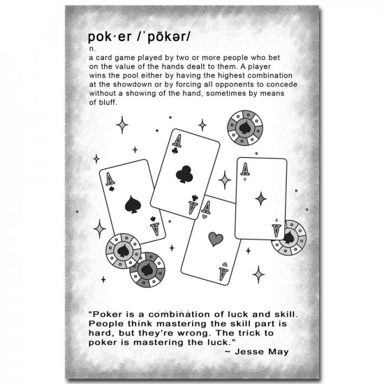Definition Card - Poker