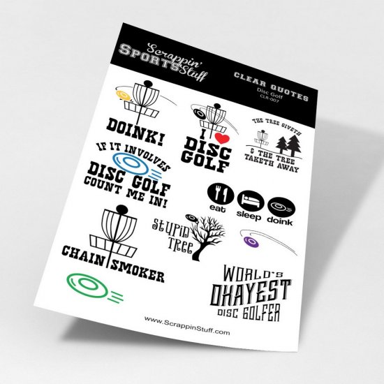 Clear Quotes - Disc Golf