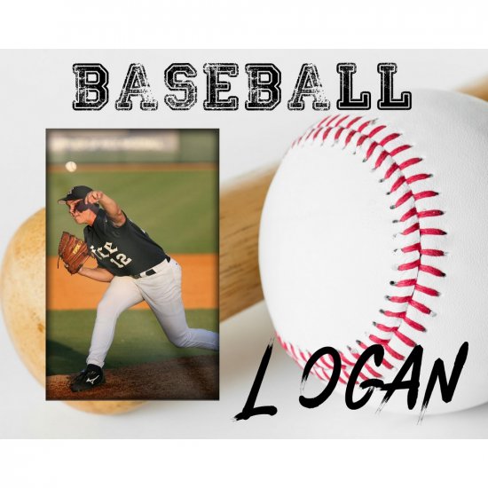 Designer Photos - Baseball & Bat