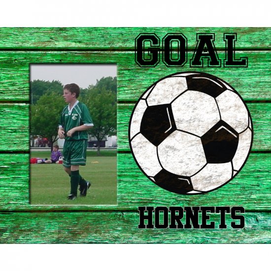 Designer Photos - Soccer Goal