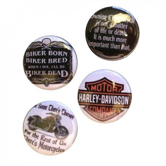 Flair Buttons - Biker
