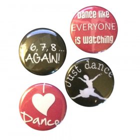 Flair Buttons - Dance