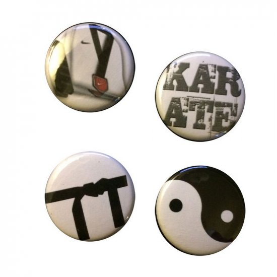 Flair Buttons - Karate
