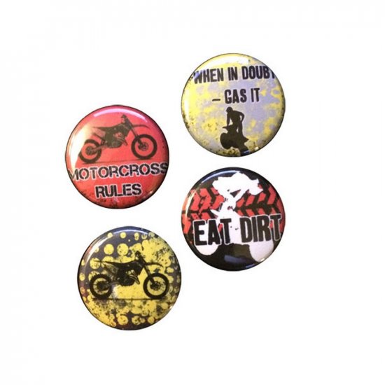 Flair Buttons - Motocross