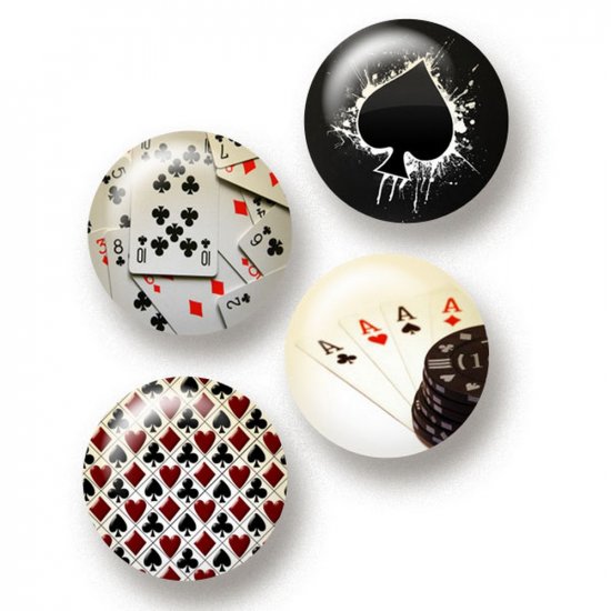 Flair Buttons - Poker