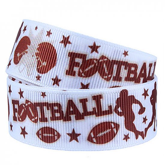 Flora - Football Ribbon