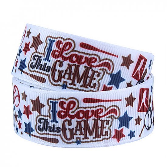 Flora - Love this Game Ribbon