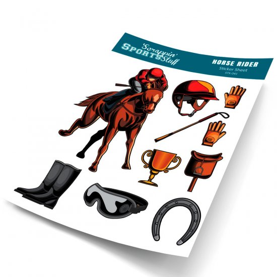Stickers - Horse Rider