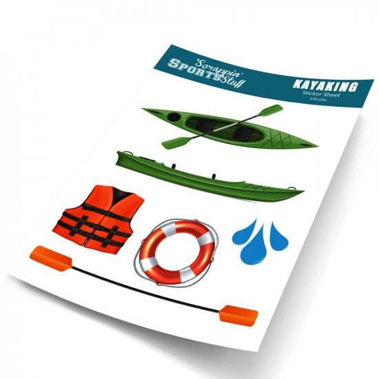 Stickers - Kayaking