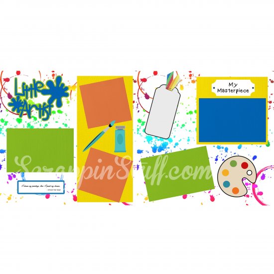 Page Kit - Little Artist