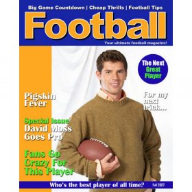 Magazine Cover - Football