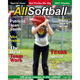 Magazine Cover - Softball