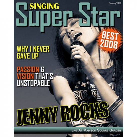 Magazine Cover - Super Star