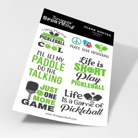 Clear Quotes - Pickleball