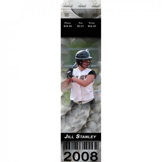 Photo Ticket - Softball