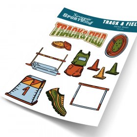 Stickers - Track & Field