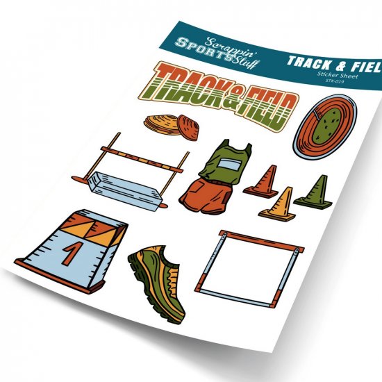 Stickers - Track & Field
