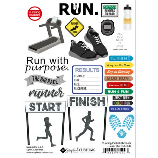 Stamping Station - Running Embellishments