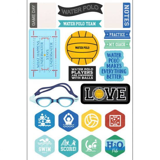 Stamping Station - Water Polo Embellishments