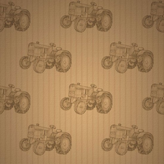 Stamping Station - Tractor Paper