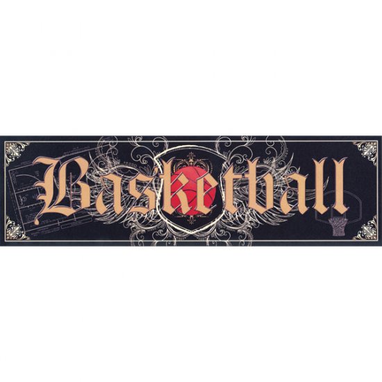 Stamping Station - Basketball Trendy Sticker