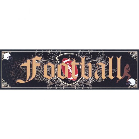 Stamping Station - Football Trendy Sticker