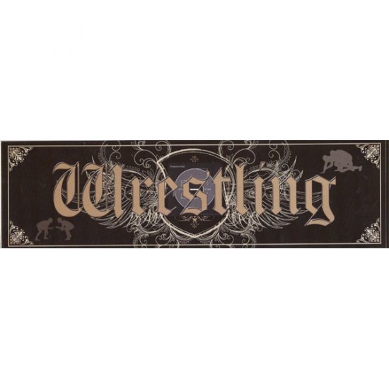 Stamping Station - Wrestling Trendy Sticker