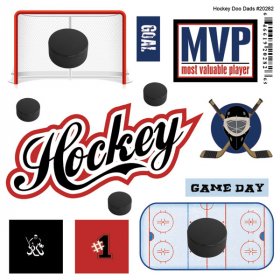 Stamping Station - Hockey Doo Dads