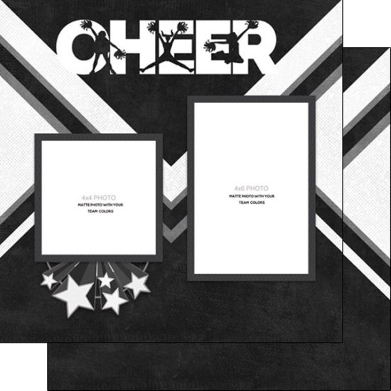 Stamping Station - Cheer Quick Page Left Paper