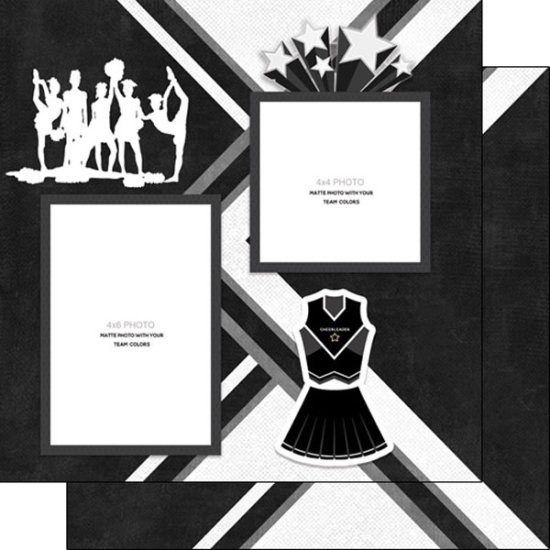 Stamping Station - Cheer Quick Page Right Paper