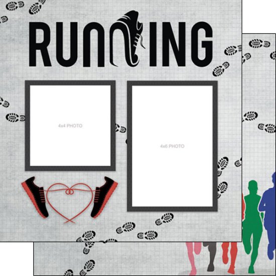 Stamping Station - Running Quick Page Left Paper