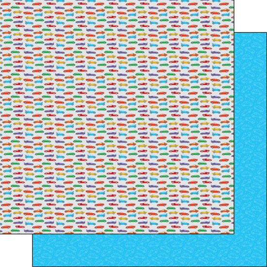 Stamping Station - Sports Cars Paper