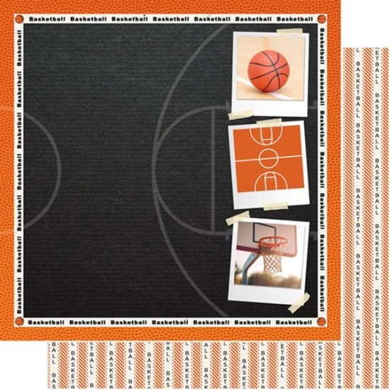 Stamping Station - Basketball Craft Right Paper