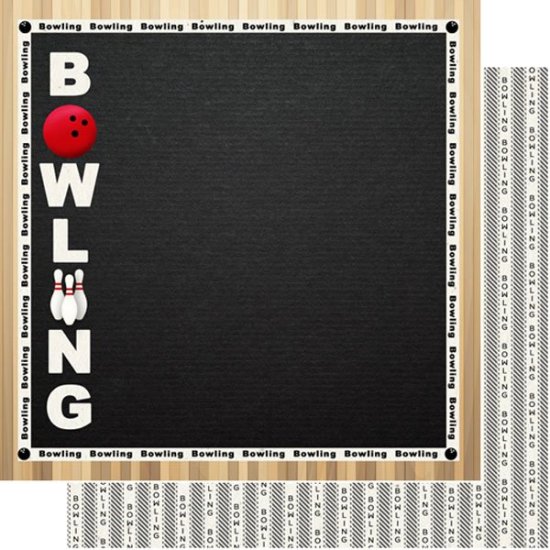 Stamping Station - Bowling Craft Left Paper
