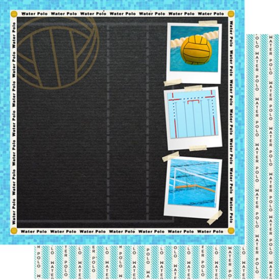 Stamping Station - Water Polo Craft Right Paper