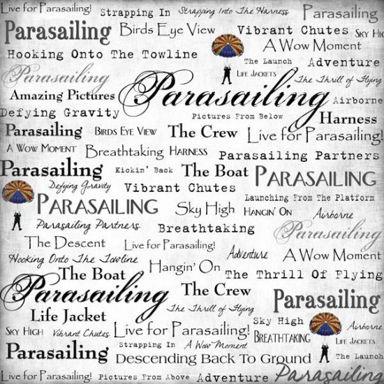 Stamping Station - Live for Parasailing Paper
