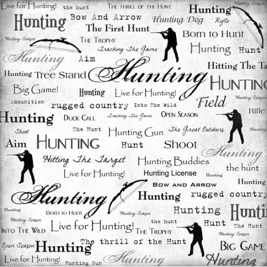 Stamping Station - Live for Hunting Paper