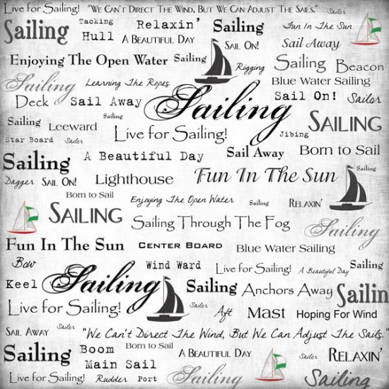 Stamping Station - Live for Sailing Paper