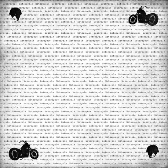 Stamping Station - Motorcycle Typewriter Paper