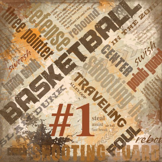 Stamping Station - Basketball Extreme Paper