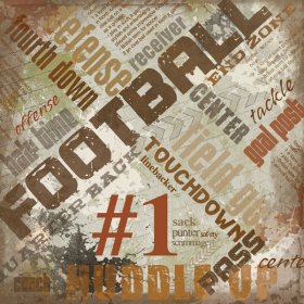 Stamping Station - Football Extreme Paper