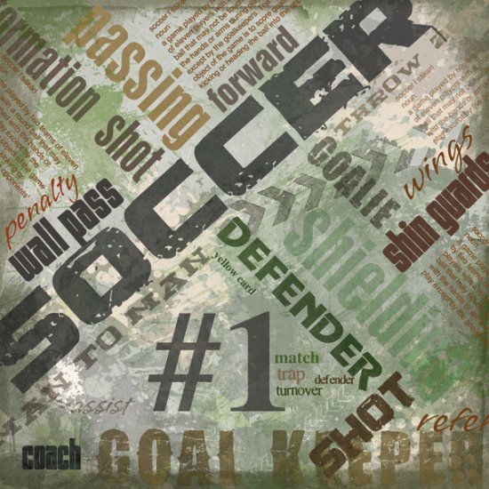 Stamping Station - Soccer Extreme Paper