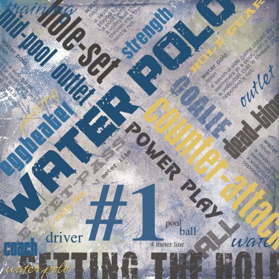 Stamping Station - Water Polo Extreme Paper