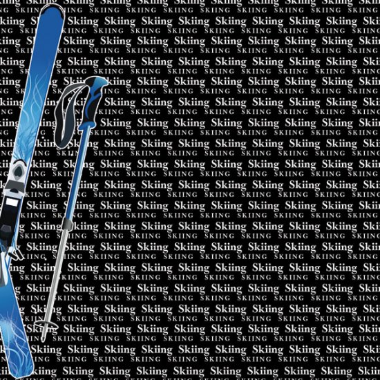 Stamping Station - Skiing Go Big Right Paper