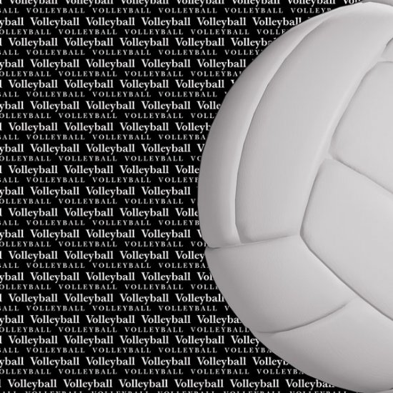 Stamping Station - Volleyball Go Big Left Paper