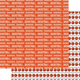 Stamping Station - Basketball Sports Pride Paper