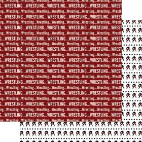 Stamping Station - Wrestling Sports Pride Paper