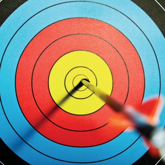 Stamping Station - Archery Up Close Paper