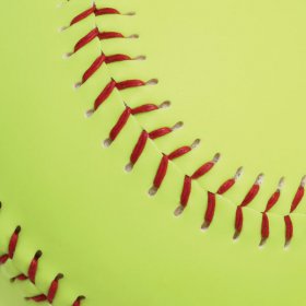 Stamping Station - Softball Up Close Paper